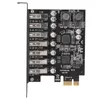 7 Ports PCIE zu USB 3.2 HUB PCIE Erweiterungskarte 5Gbps Produktbild-Vorschau 1