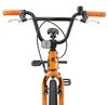 vidaXL BMX Rad 18 Zoll für 7-10 Jahre alt Orange Produktbild-Vorschau 5