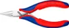 Knipex Elektronik-Greifzange DIN ISO9655 L115mm flach-rund Produktbild-Vorschau 2