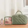Borsa cosmetica imbottita da donna, borsa per trucchi Anteprima dell’immagine prodotto 6