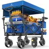 Chariot pliant KESSER® GTS-9100 avec toit – Chariot de Voir les images du produit 1