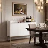 Commode INONEFT avec 4 portes, meuble de rangement avec Voir les images du produit 2