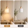 ZMH Pendelleuchte Holz Esstischlampe 1 Flammig Vintage Produktbild-Vorschau 3