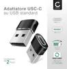 CELLONIC 2x Adattatori USC-C femmina su USB maschio Anteprima dell’immagine prodotto 2