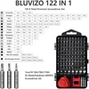 Feinmechaniker Schraubendreher Set 124 in 1 mit 103 Bits Produktbild-Vorschau 2