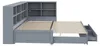 Sofá de madera maciza con cama extraíble de 90x190 cm, Vista previa de la imagen del producto 8