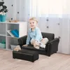 Dětské křeslo 310-005BK, polohovatelné, s podnožkou, pro Náhled obrázku produktu 6