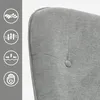 Meubles Cosy : fauteuil de style scandinave avec accoudoirs Voir les images du produit 5
