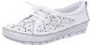 Gemini Damen Schnürschuh Leder Halbschuh mit Blumen und Produktbild-Vorschau 4