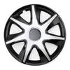 4x 16" Zoll Radkappen Schwarz Silber Radzierblenden Produktbild-Vorschau 5