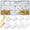 380 Stück Flachstecker Gehäuse Set 2/3/4/6 Pin Produktbild-Vorschau 2