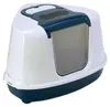 Moderna Lettiera angolare Flip blu scuro/bianco Anteprima dell’immagine prodotto 1