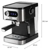 Macchina per caffè espresso nera da 20 bar Domo DO1138K Anteprima dell’immagine prodotto 19