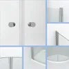 AQUABATOS Duschkabine 90x90x195cm, Viertelkreis Produktbild-Vorschau 4