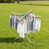Relaxdays Wäscheständer, klappbar, höhenverstellbar, 80–200 Produktbild-Vorschau 3
