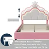 INONEFT Kinderbed, gestoffeerd bed 140x200 met Productafbeelding-voorbeeld 2