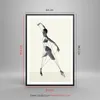 Gerahmtes Poster - Schwarzer Rahmen - Surreal Ballerina Produktbild-Vorschau 5