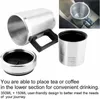 A product shot of a car electric kettle with accompanying text. Produktbild-Vorschau