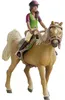 Schleich 42714 - Sarah & Mystery - Club del cavallo Anteprima dell’immagine prodotto 1