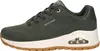 A single green Skechers sneaker shown from the side on a white background. Voir les images du produit