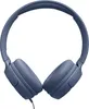 A pair of blue over-ear headphones is shown against a white background. Anteprima dell’immagine prodotto