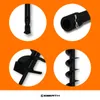 EBERTH Aardboor set, 100, 150, 200 mm. Boorschroef van Productafbeelding-voorbeeld 6