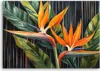 Leinwandbild Blätter Pflanzen Botanik 60x40 Feeby Grün bild Produktbild-Vorschau 3
