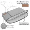 Schutzhülle für Apple MacBook 13,3 Zoll Hülle Tasche Grau Produktbild-Vorschau 11