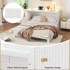 Flieks Schrankbett 140x200cm mit USB und Steckdose, Produktbild-Vorschau 8