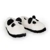 A pair of panda-themed slippers on a white background. Produktbild-Vorschau