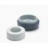 A set of stacking dough rollers with adjustable thickness rings, shown on a white background. Produktbild-Vorschau