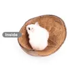 Versteckhaus Aus Kokosnussschalen Für Hamster, Produktbild-Vorschau 3