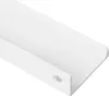 A close-up view of a white furniture handle. Produktbild-Vorschau