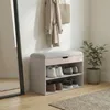 Szafka na buty z siedziskiem LEVA, 60 x 30 x 47 cm Podgląd zdjęcia produktu 2