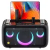 A portable speaker with a built-in screen and microphones. Anteprima dell’immagine prodotto