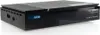 A black satellite receiver with a textured top. Produktbild-Vorschau