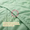Sommerdecke 200x200 cm Mint, leichtes Steppbett, Produktbild-Vorschau 8