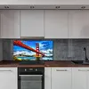 Coloray Spritzschutz aus Glas 140x70  Wandkunst Produktbild-Vorschau 4