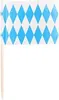 Deko-Picker 8 cm "Bayrisch Blau" Produktbild-Vorschau 1