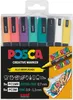 uni-ball POSCA Sneaker weiß Acrylstift farbsortiert 0,9 - Produktbild-Vorschau 1