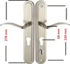 Two door handles with measurement indicators. Podgląd zdjęcia produktu