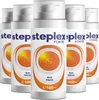 Multiple bottles of Steplex Forte cream arranged in a row. Produktbild-Vorschau