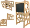 Lernturm Klappbar für Kinder Learning Tower 3in1 Stuhl und Produktbild-Vorschau 1