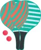 SCHILDKRÖT Beach Paddle Ball Set 4-teilig Produktbild-Vorschau 2