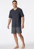 Schiesser heren pyjama, korte mouwen, V-hals - Pyjama set Productafbeelding-voorbeeld 16