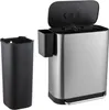 SVITA MLT2X30 Poubelle à pédale 60l 2 compartiments avec Voir les images du produit 3