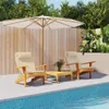 vidaXL Adirondack-Auflagen 2 Stk. Beige Oxford-Gewebe Produktbild-Vorschau 2