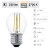 Eglo 110006 LED E27 Leuchtmittel 1x4W Ø45mm warmweiss Produktbild-Vorschau 3