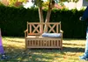 needs&wants® Banc de jardin en bois résistant aux Voir les images du produit 8