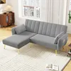 Ecksofa mit Relaxfunktion, L-Form, Schlafsofa mit Produktbild-Vorschau 4
